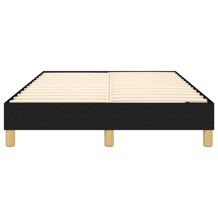 Boxspring sengeramme Sort 120x200 cm Stof