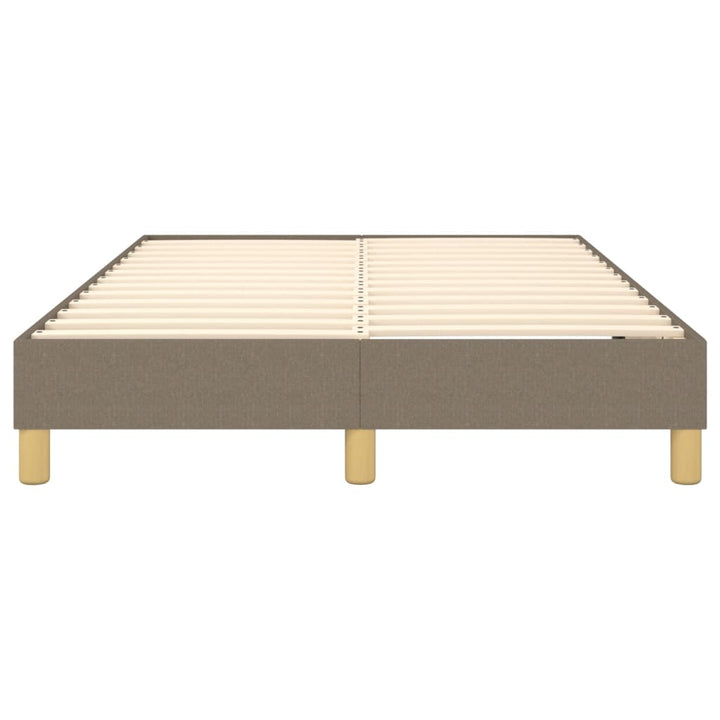 Boxspring sengeramme Taupe 120x200 cm Stof