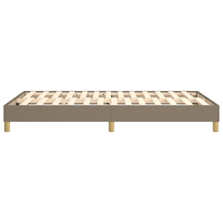 Boxspring sengeramme Taupe 120x200 cm Stof
