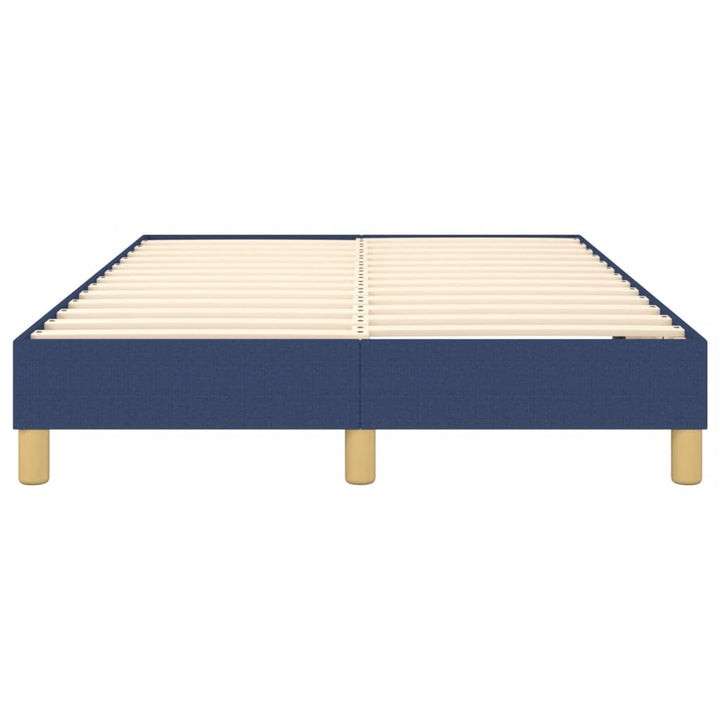 Boxspring sengeramme 120x200 cm stof blå