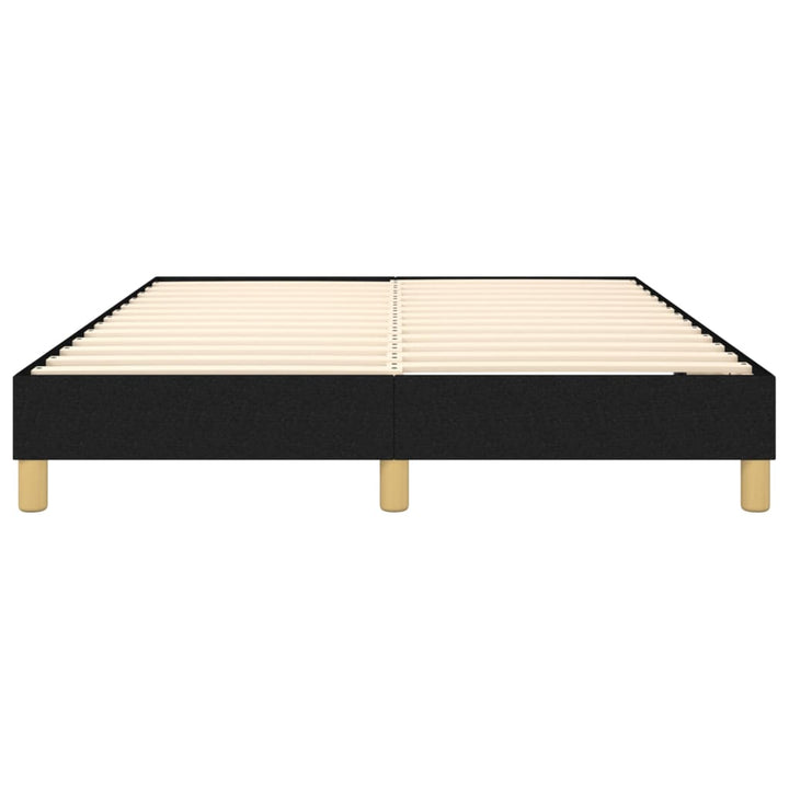 Boxspring sengeramme 140x190 cm stof sort