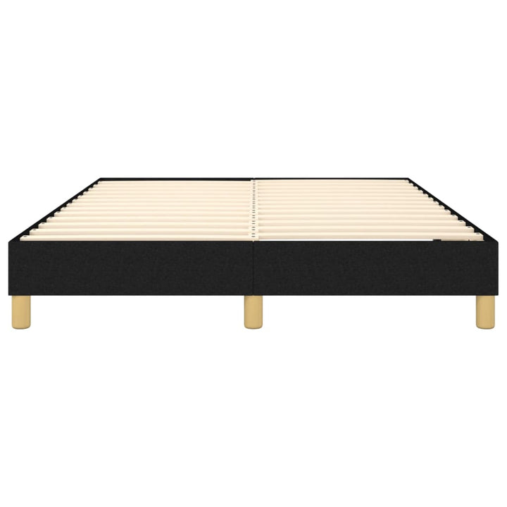 Boxspring sengeramme 140x200 cm stof sort