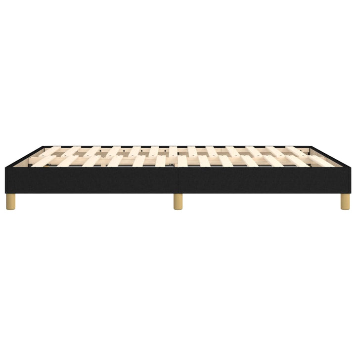 Boxspring sengeramme 140x200 cm stof sort