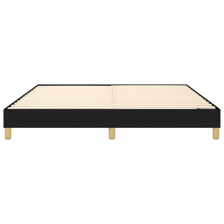 Boxspring sengeramme 160x200 cm stof sort