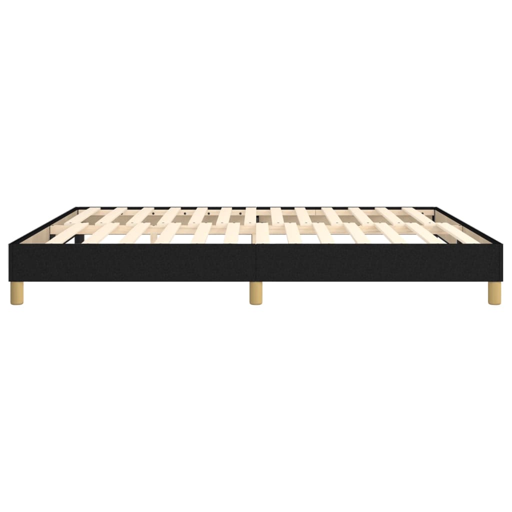 Boxspring sengeramme 160x200 cm stof sort