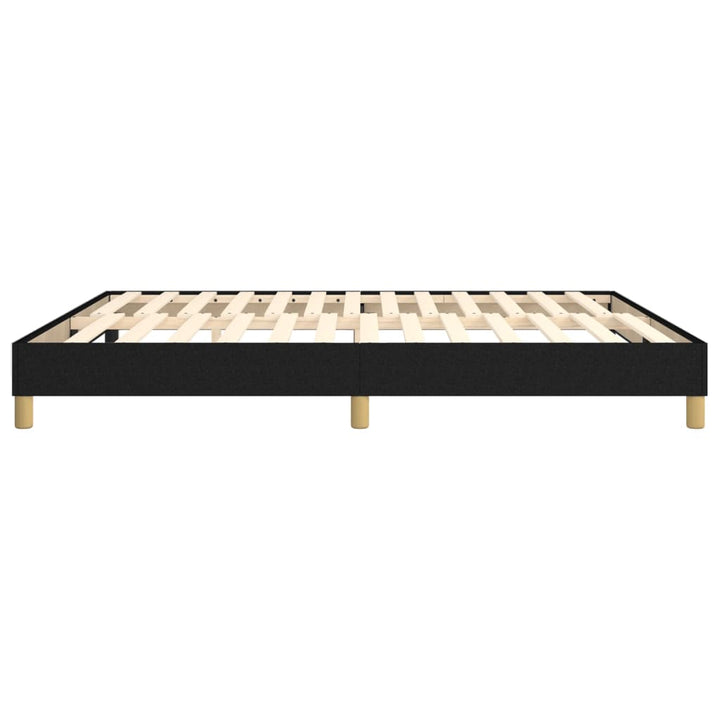 Boxspring sengeramme 160x200 cm stof sort