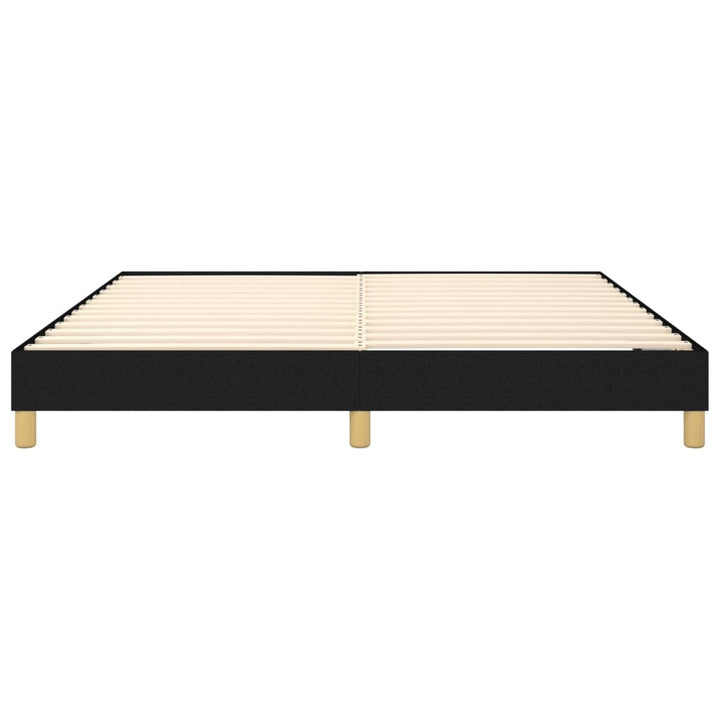 Boxspring sengeramme 180x200 cm stof sort