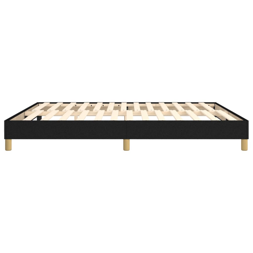 Boxspring sengeramme 180x200 cm stof sort