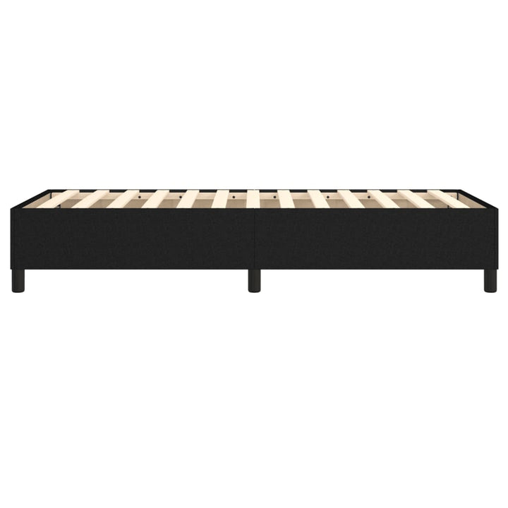 Boxspring sengeramme 80x200 cm stof sort