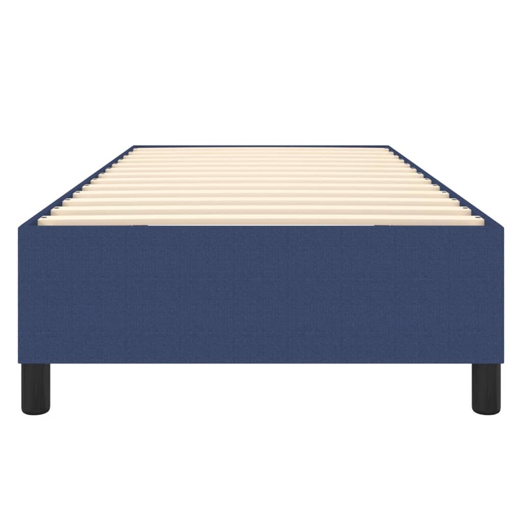 Boxspring sengeramme 80x200 cm stof blå
