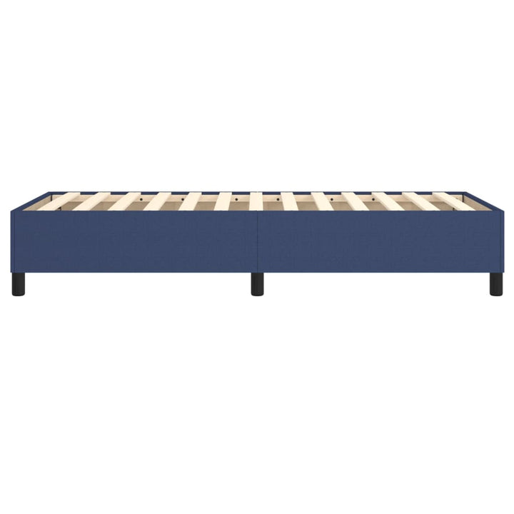Boxspring sengeramme 80x200 cm stof blå