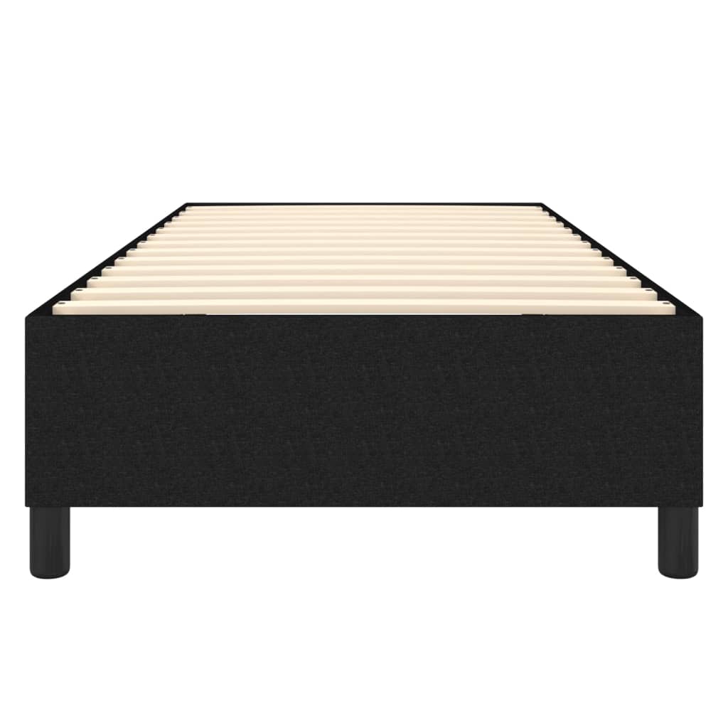 Boxspring sengeramme 90x190 cm stof sort