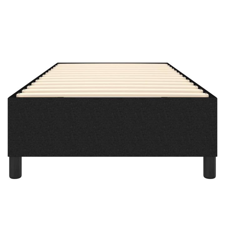 Boxspring sengeramme 90x190 cm stof sort