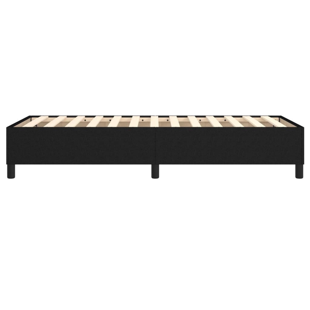 Boxspring sengeramme 90x190 cm stof sort