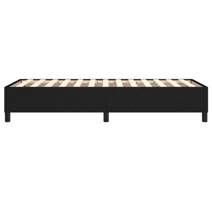 Boxspring sengeramme 90x190 cm stof sort