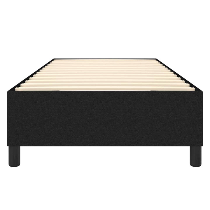 Boxspring sengeramme 90x200 cm stof sort