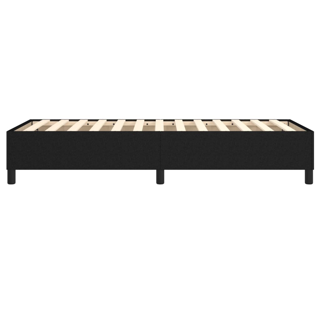 Boxspring sengeramme 90x200 cm stof sort