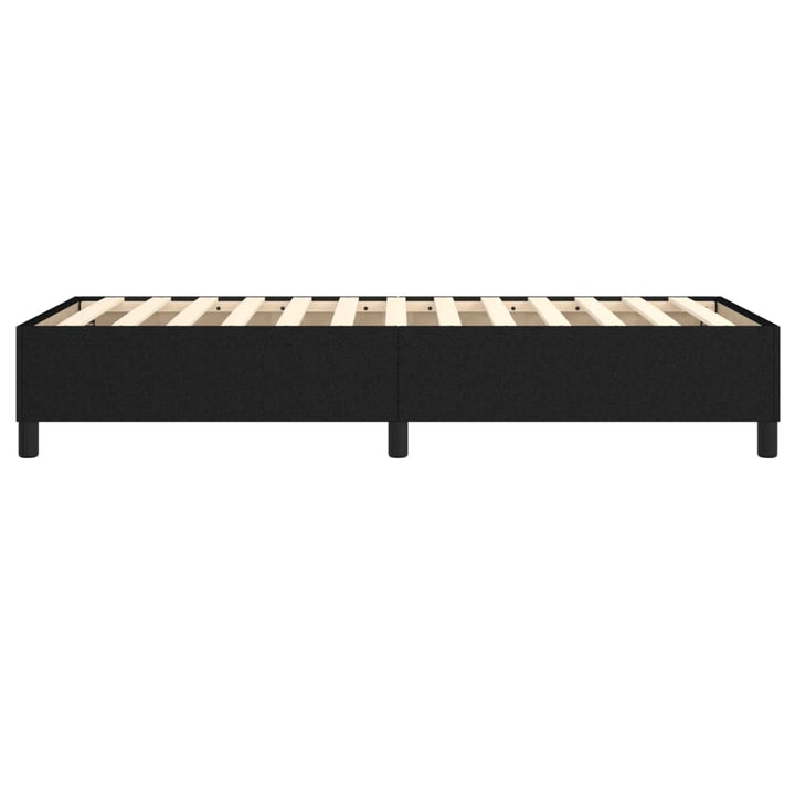 Boxspring sengeramme 90x200 cm stof sort