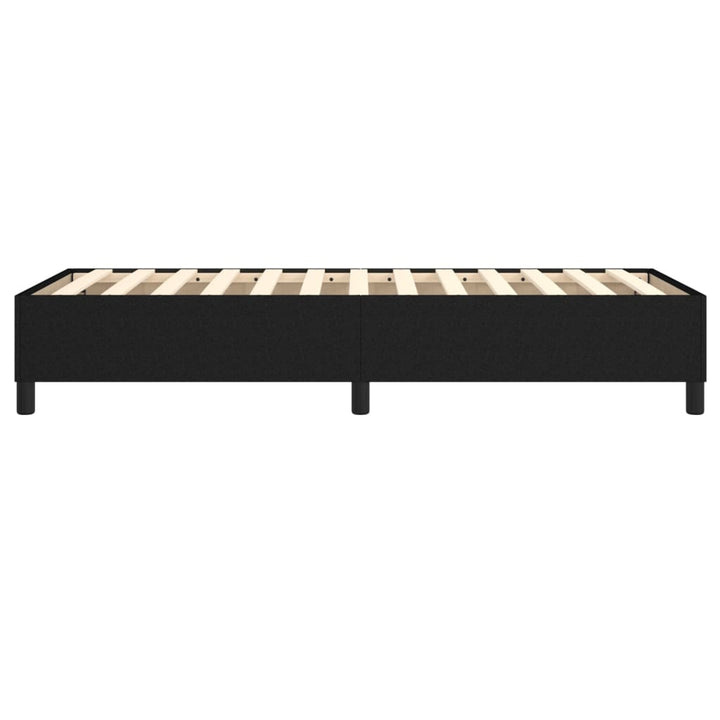 Boxspring sengeramme Sort 100x200 cm Stof