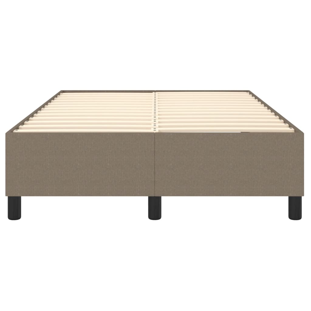 Boxspring sengeramme Taupe 120x200 cm Stof