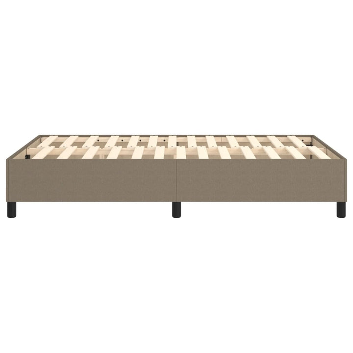 Boxspring sengeramme Taupe 120x200 cm Stof