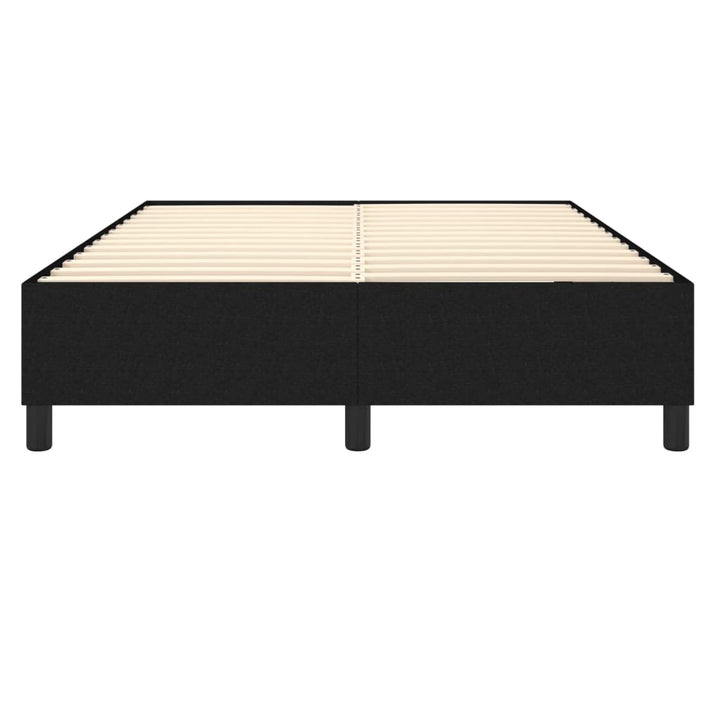 Boxspring sengeramme 140x190 cm stof sort