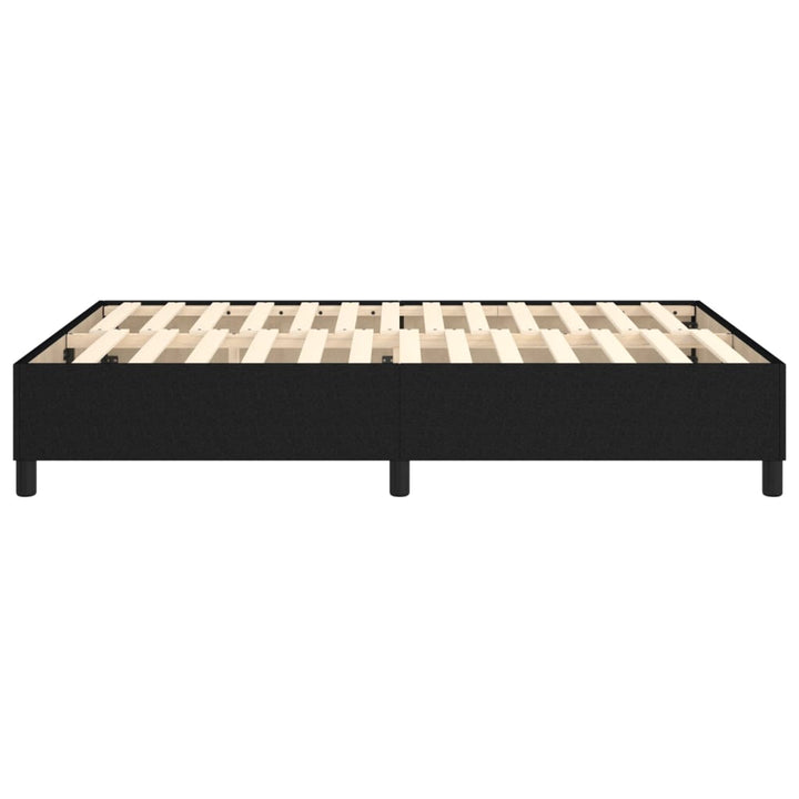 Boxspring sengeramme 140x190 cm stof sort