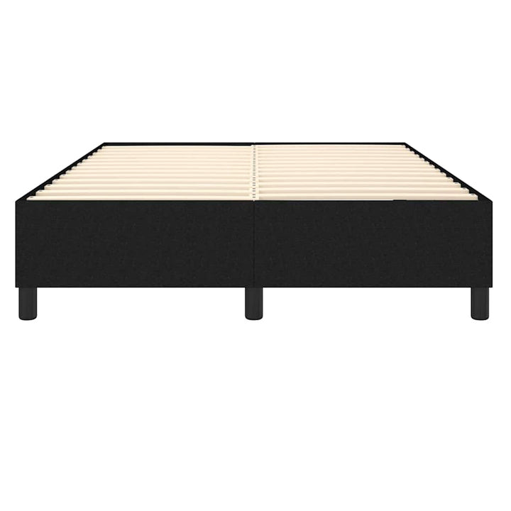 Boxspring sengeramme 140x200 cm stof sort