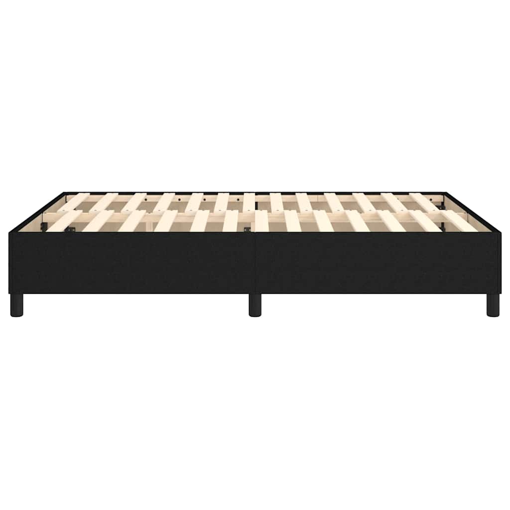 Boxspring sengeramme 140x200 cm stof sort