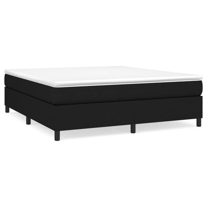 Boxspring sengeramme 180x200 cm stof sort