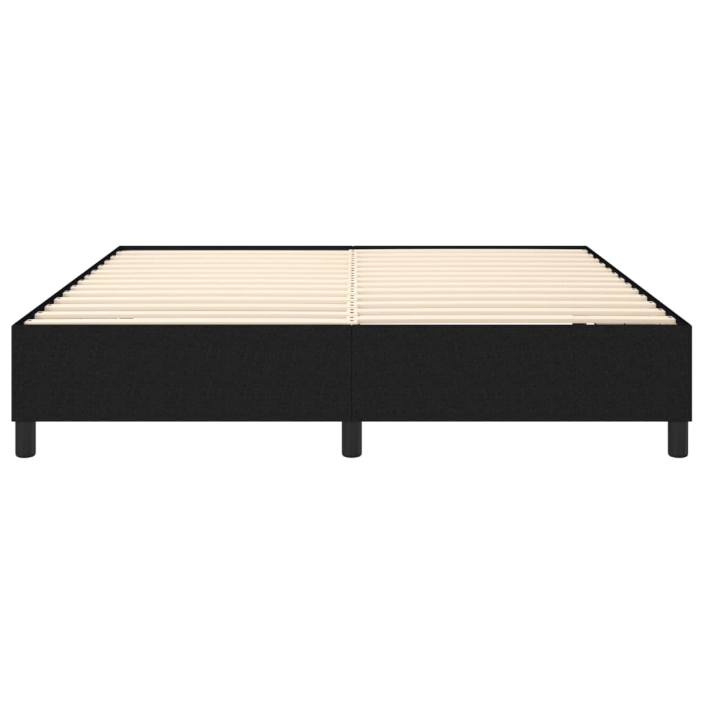 Boxspring sengeramme 180x200 cm stof sort