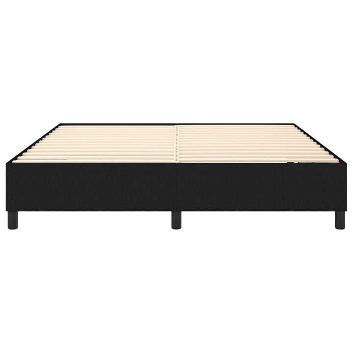 Boxspring sengeramme 180x200 cm stof sort