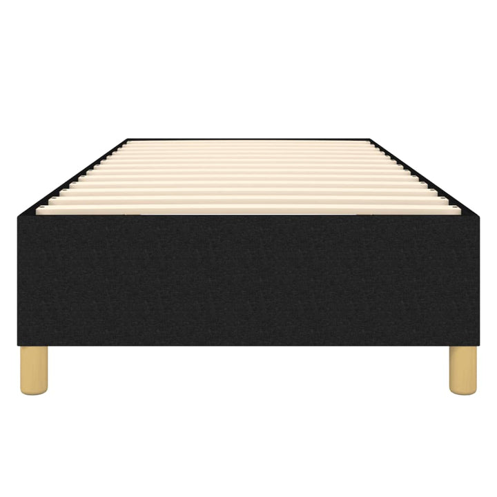 Boxspring sengeramme 80x200 cm stof sort