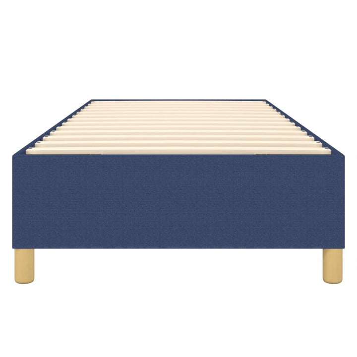 Boxspring sengeramme 80x200 cm stof blå