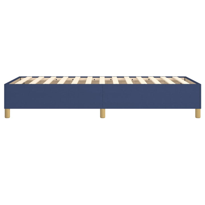 Boxspring sengeramme 80x200 cm stof blå