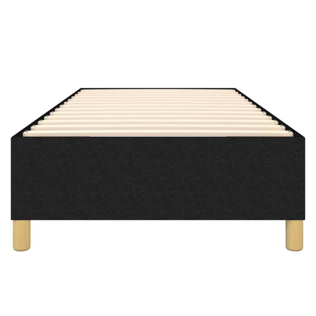 Boxspring sengeramme 90x190 cm stof sort