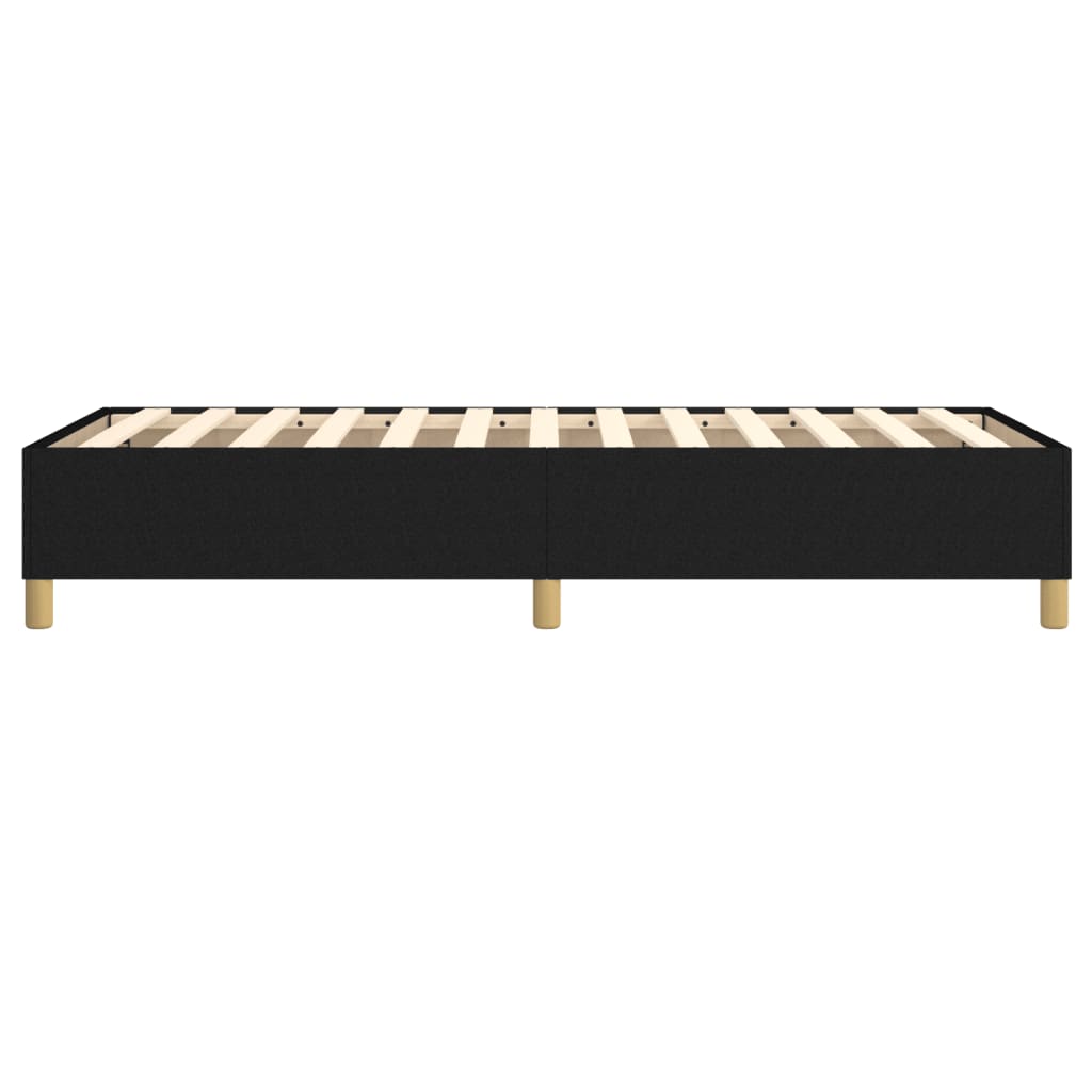 Boxspring sengeramme 90x190 cm stof sort