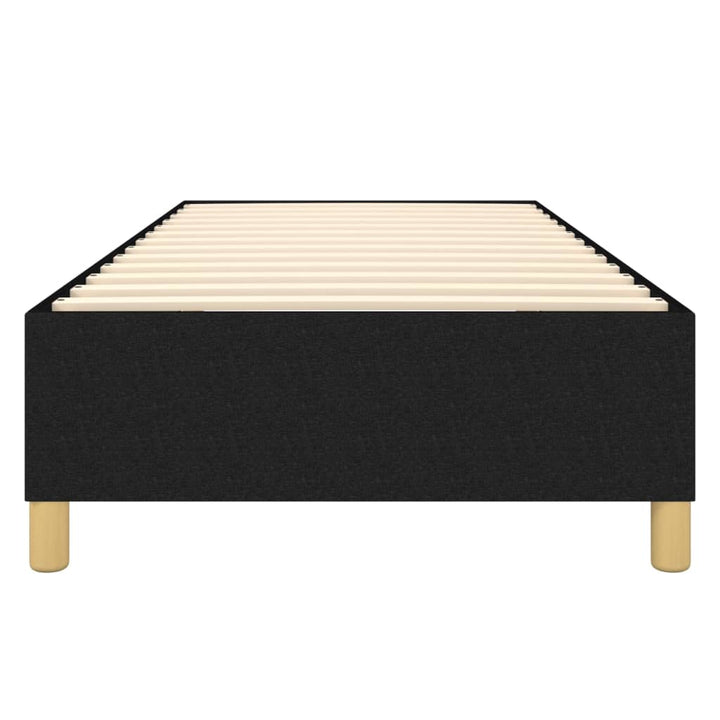 Boxspring sengeramme Sort 100x200 cm Stof