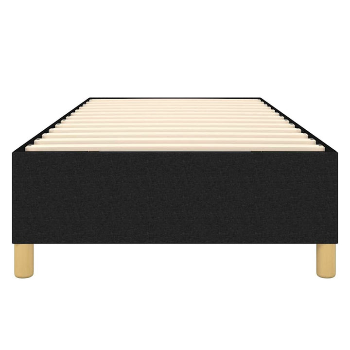 Boxspring sengeramme Sort 100x200 cm Stof