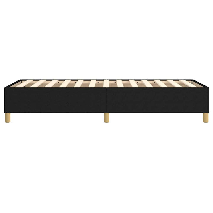 Boxspring sengeramme Sort 100x200 cm Stof