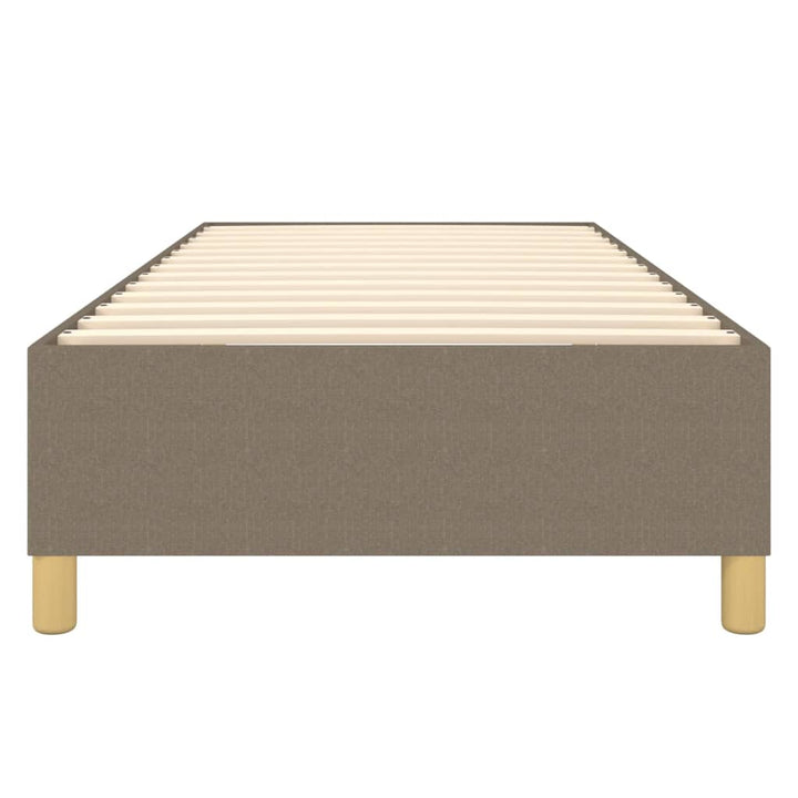 Boxspring sengeramme Taupe 100x200 cm Stof