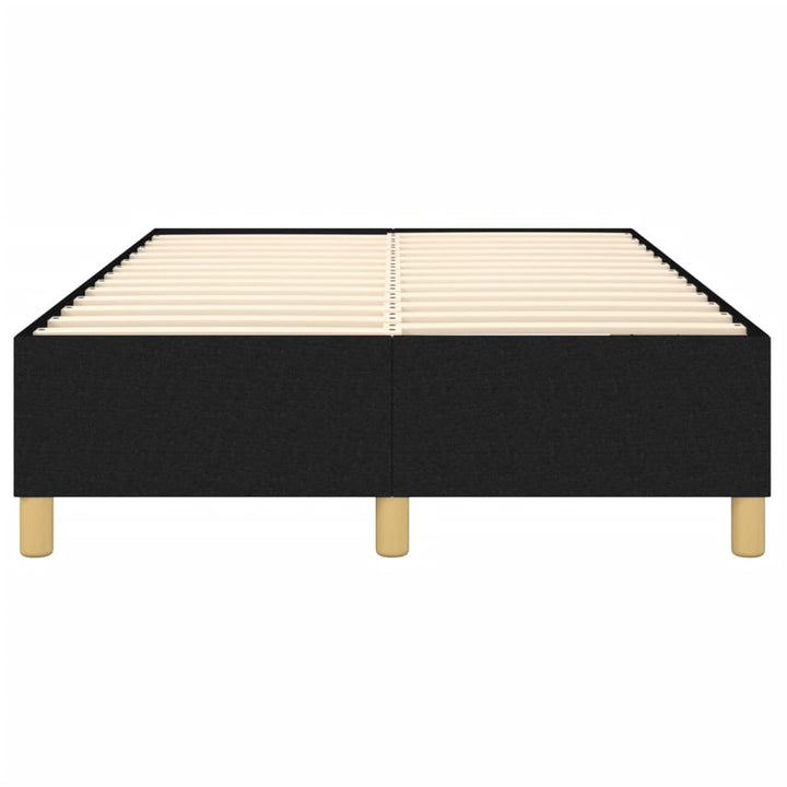 Boxspring sengeramme Sort 120x200 cm Stof