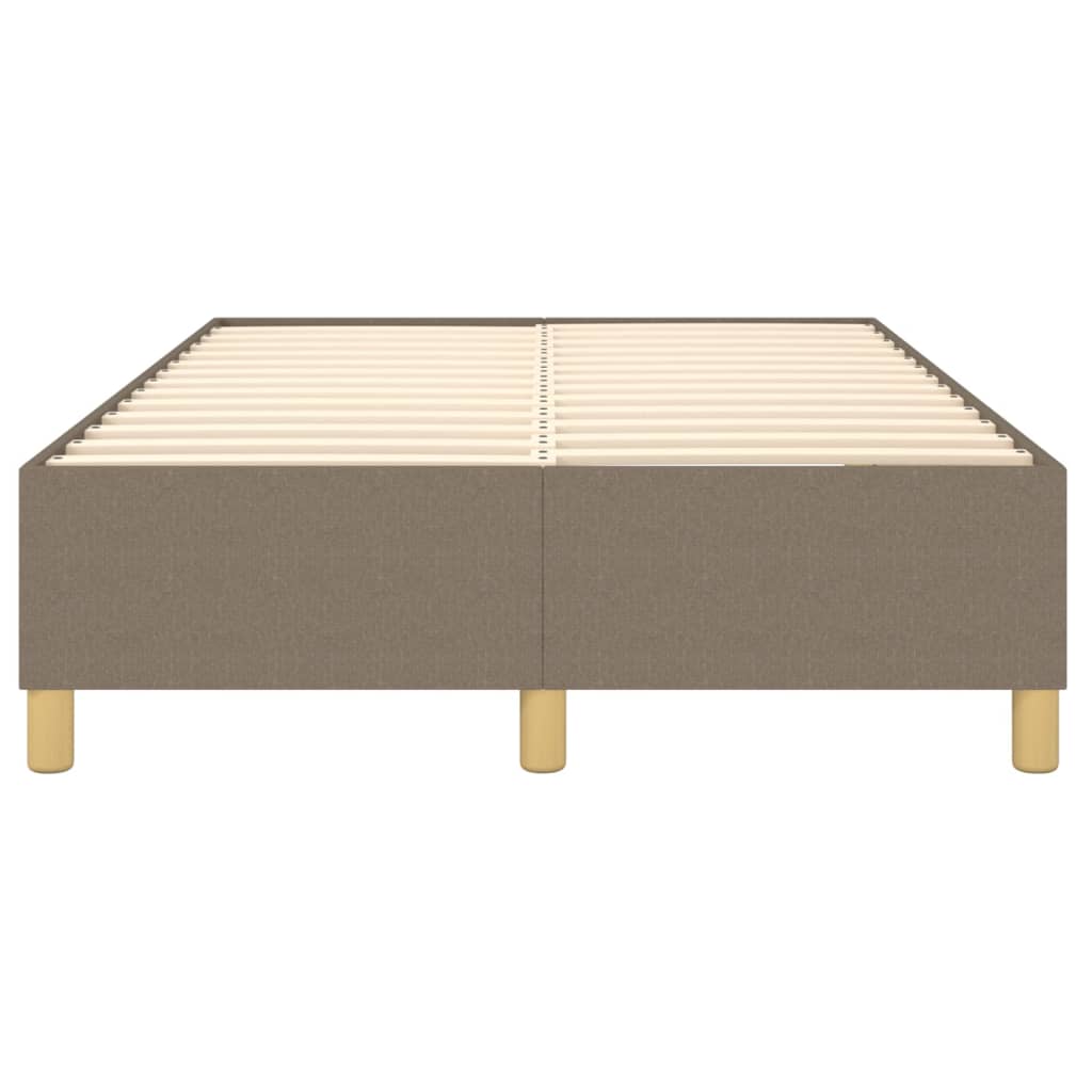 Boxspring sengeramme Taupe 120x200 cm Stof