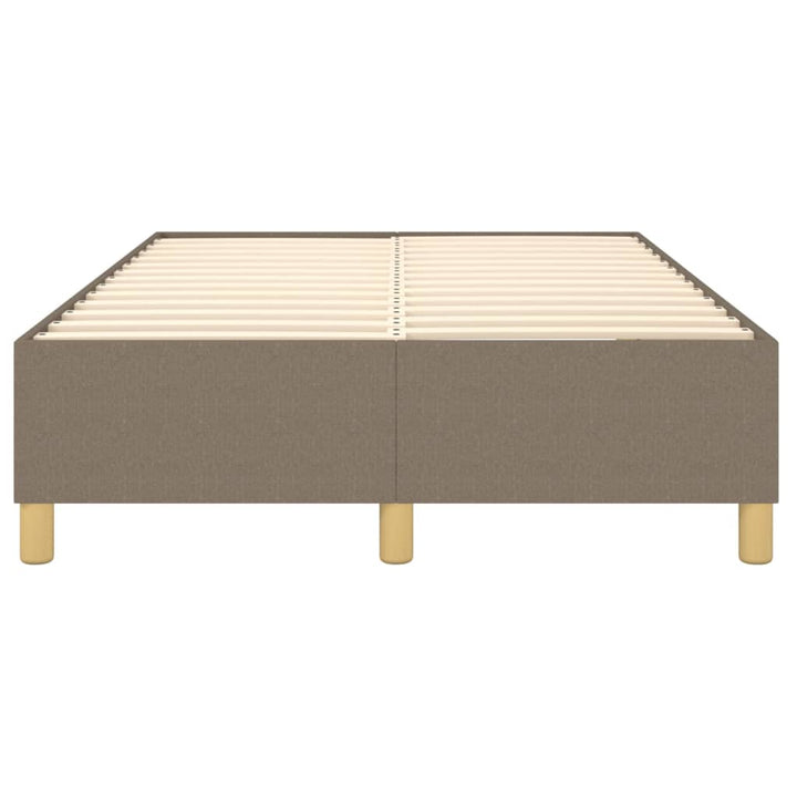 Boxspring sengeramme Taupe 120x200 cm Stof