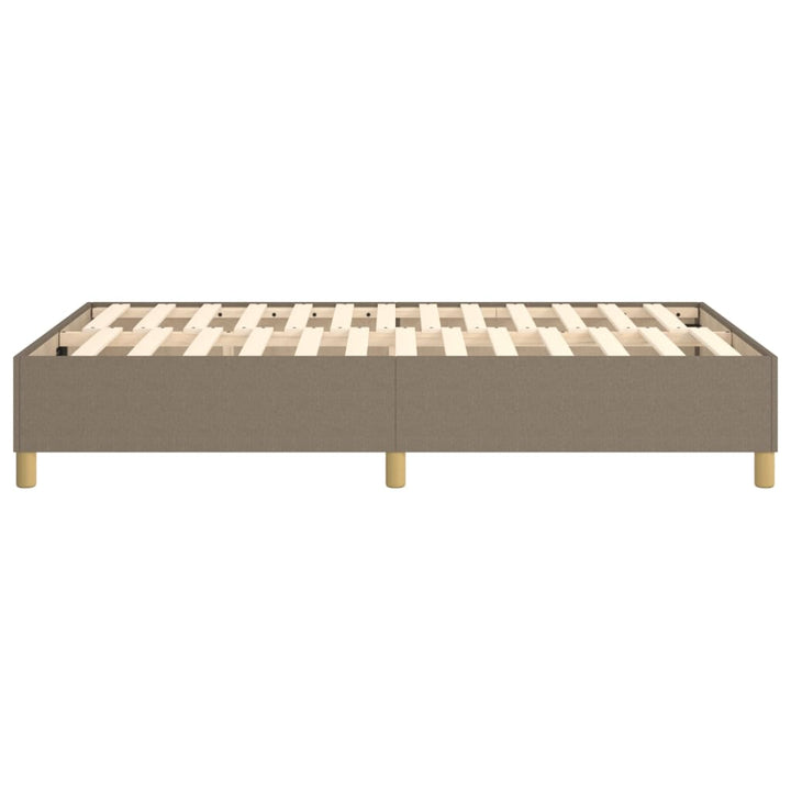 Boxspring sengeramme Taupe 120x200 cm Stof