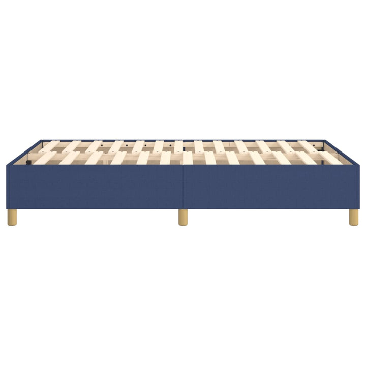 Boxspring sengeramme 120x200 cm stof blå