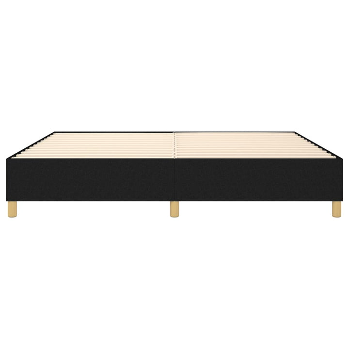 Boxspring sengeramme 140x200 cm stof sort