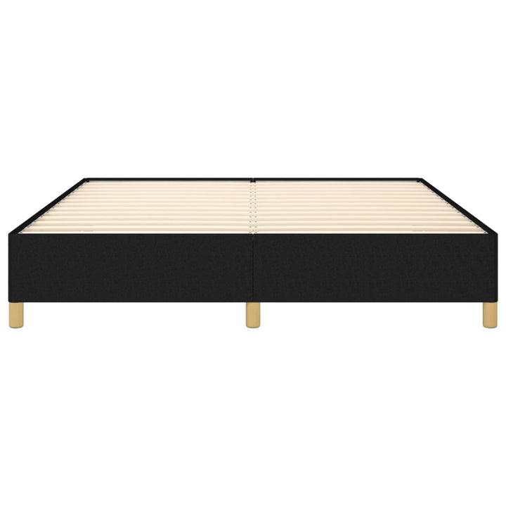 Boxspring sengeramme 160x200 cm stof sort