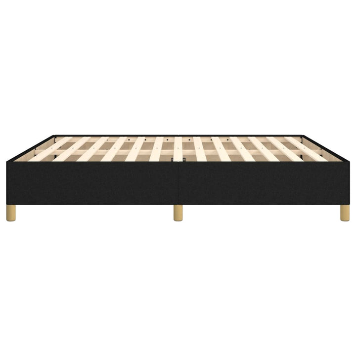 Boxspring sengeramme 160x200 cm stof sort