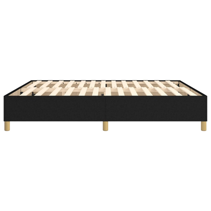 Boxspring sengeramme 180x200 cm stof sort